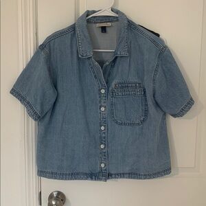 Universal Thread Chambray Denim Top